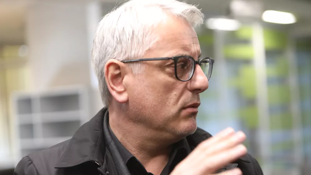 minister za gospodarstvo, turizem in šport Matjaž Han- 26.02.2024 – Vlada RS - redna tedenska seja vlade razpravljala o ukrepih za zagotavljanje delovanja zdravstvenega sistema v času stavke //FOTO: Tomaž Skale / Foto: Tomaž Skale