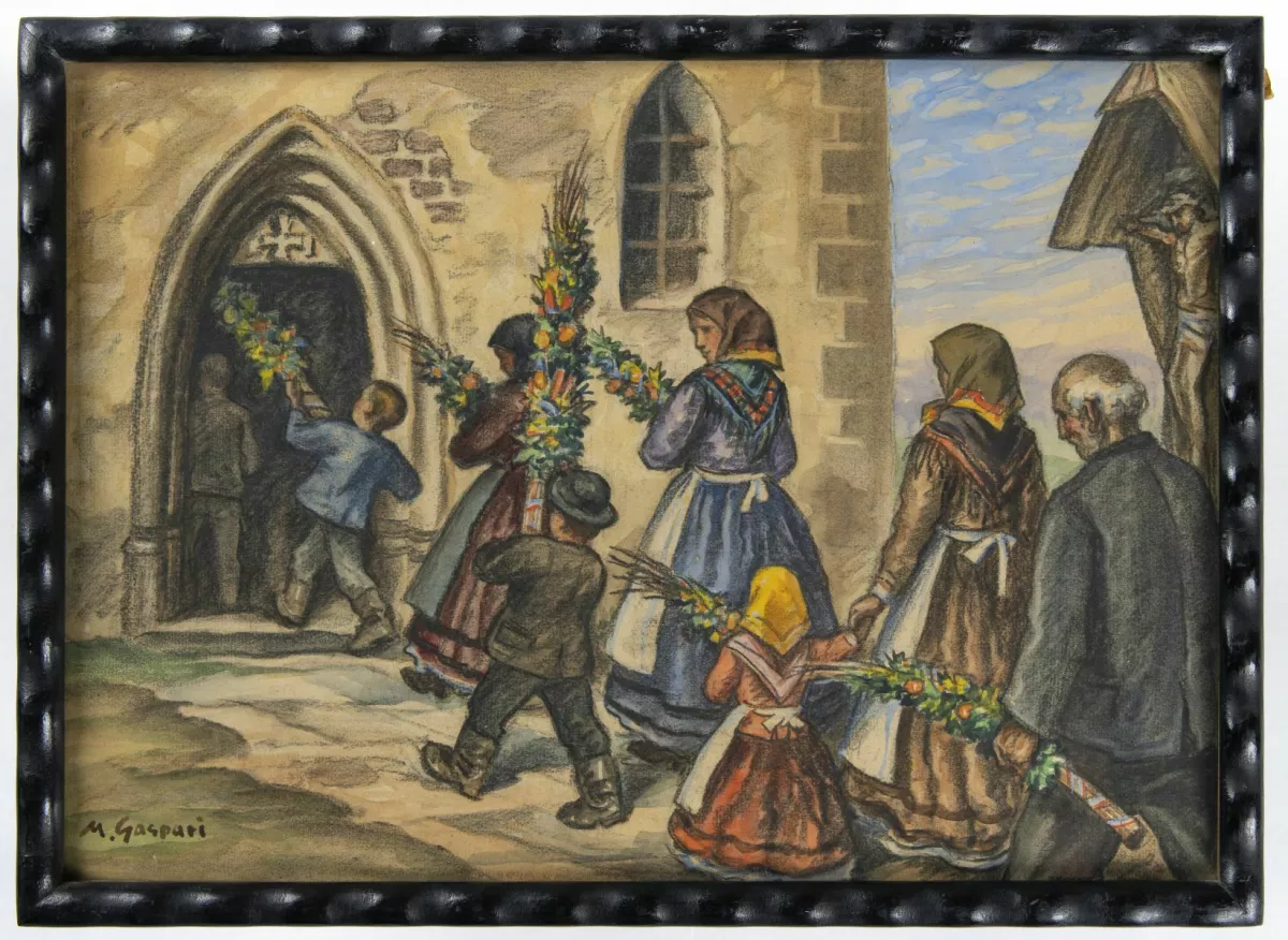 Maksim Gaspari: Butare nesejo k blagoslovu. Foto: Blaž Verbič iz zbirke SEM