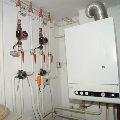 Centralno ogrevanje, bojler napeljava cevi