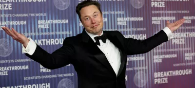 FILE PHOTO: Elon Musk attends the Breakthrough Prize awards in Los Angeles, California, U.S., April 13, 2024. REUTERS/Mario Anzuoni/File Photo