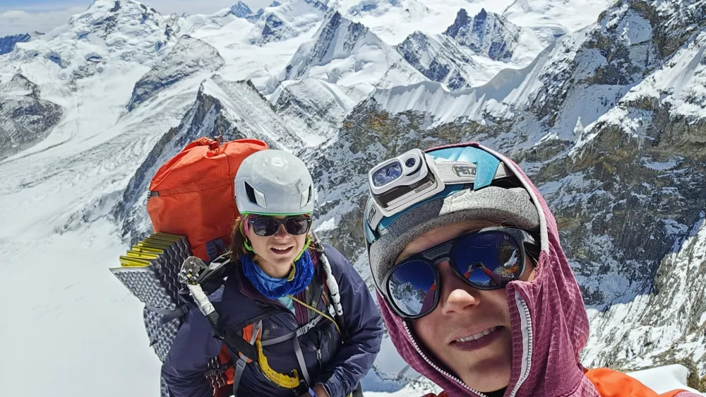  Tretji plezalni dan na grebenu Lalunga I. Fotografija: Anja Petek