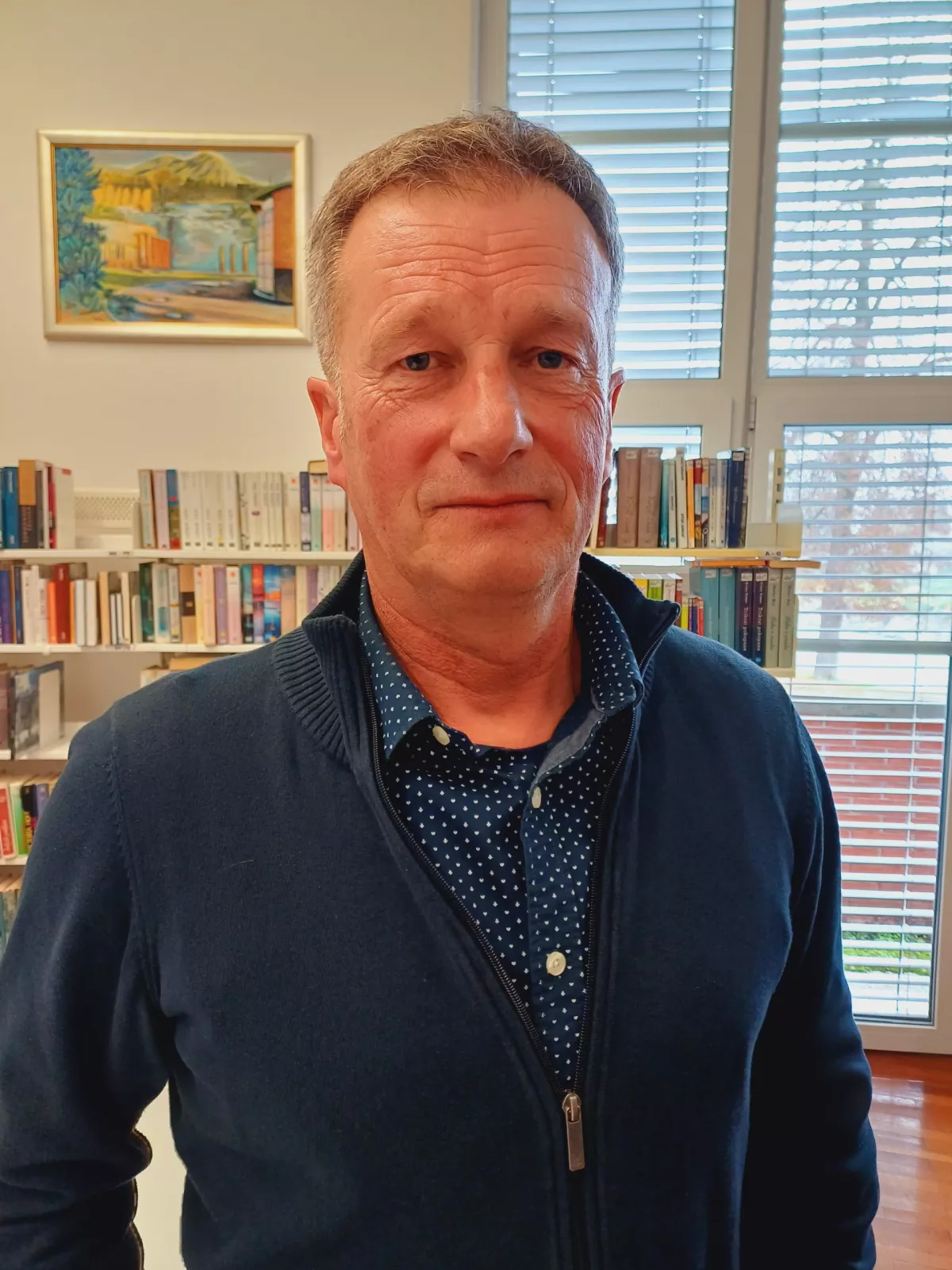 Matjaž Krajnik, vodja civilne iniciative OPŽ: Želimo povezati letališče Brnik s prestolnico oziroma z ostalim delom Slovenije. Foto: Tina Jereb

 