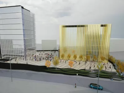 Območje, kjer bodo zrasli novi objekti, leži v ožjem sredi&scaron;ču mesta Grosuplje, med Taborsko cesto in železnico.