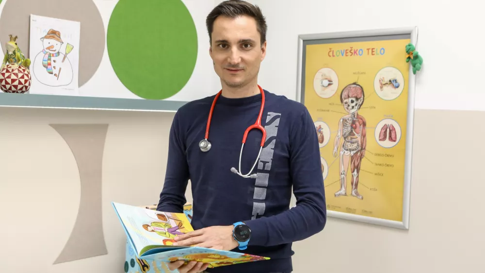 ﻿Pediater Denis Baš / Foto: Luka Cjuha
