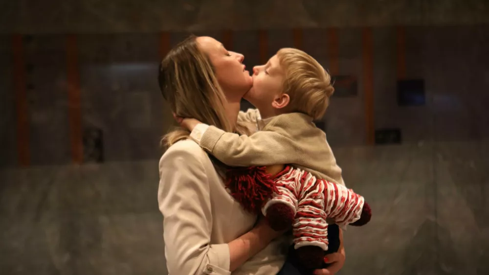 Špela Miroševič, predsednica fundacije CTNNB1 in mamica malega Urbana. Foto: Tomaž Skale 