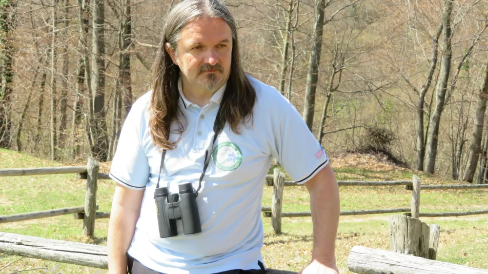 ﻿Dušan Klenovšek, Kozjanski park, varuh gorske narave. Foto: Dragana Stanković / Foto: Dragana Stanković