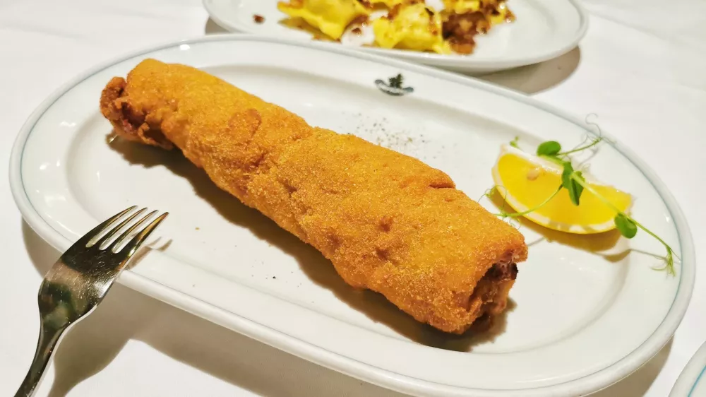 Ljubljanski zrezek, Gostilna Brinovc