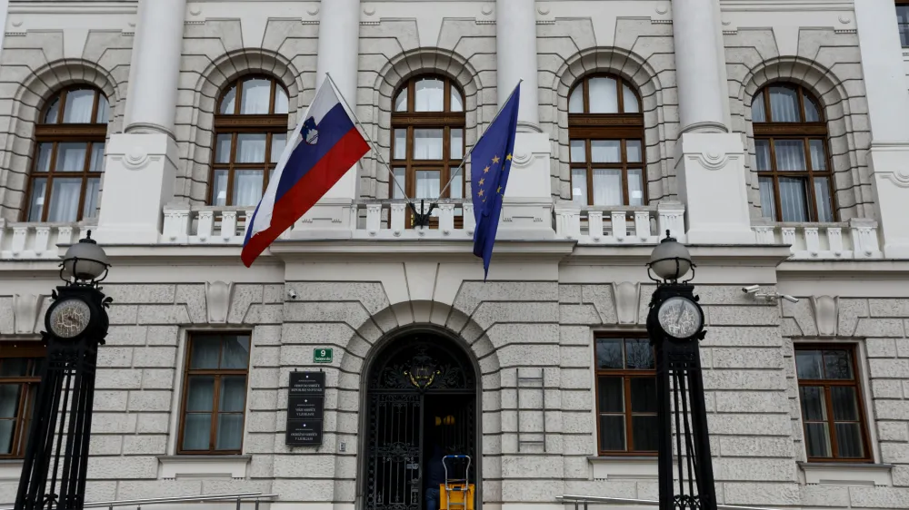 Rašid Aziz sredi oktobra na ljubljanskem okrožnem sodišču obtožbe zaradi kaznivega dejanja terorizma ni priznal. Foto: Luka Cjuha 