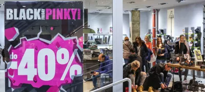 ﻿- Nakupovalni center BTC City Park (CityPark) v Ljubljani - - 23.11.2018 - Black Friday / Črni petek v Ljubljani – ameriški nakupovalni praznik v Sloveniji - predbožična nakupovalna mrzlica - nakupovanje s popusti - potrošniki – trgovci - //FOTO: Bojan VelikonjaOPOMBA: ZA OBJAVO IZKLJUČNO ZGOLJ V POVEZAVI Z BLACK FRIDAY