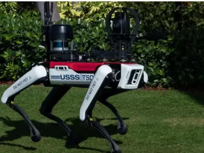 Kuža, ki ga ne smemo pobožati. / Foto: Reuters