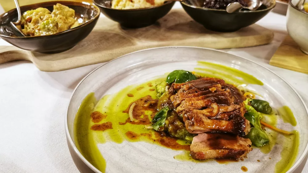 Pečene račje prsi, Gostilna Mihovec