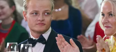 FILE - Norway's Marius Borg Hoiby and Crown Princess Mette-Marit in Oslo, June 16, 2022. (Lise Aserud/NTB via AP, File)