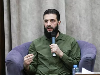 Abu Mohamed al Golani, vodja Hayat Tahrir al Šam