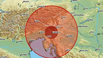 Potresni sunek blizu Škofje Loke