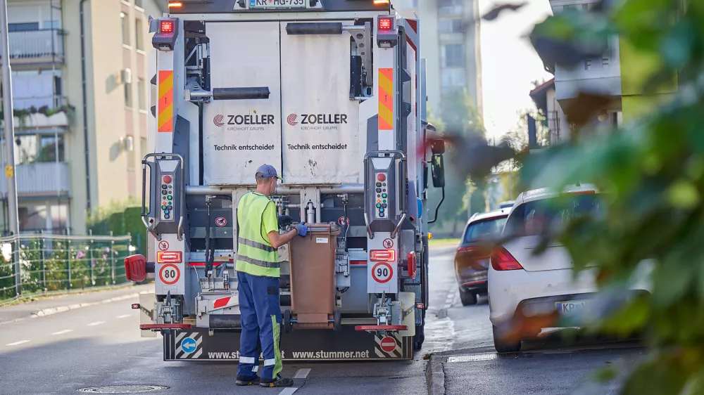 V Komunali Kranj se v letošnji zimi obetajo spremembe odvoza bioloških odpadkov. Foto: Samo Paušer