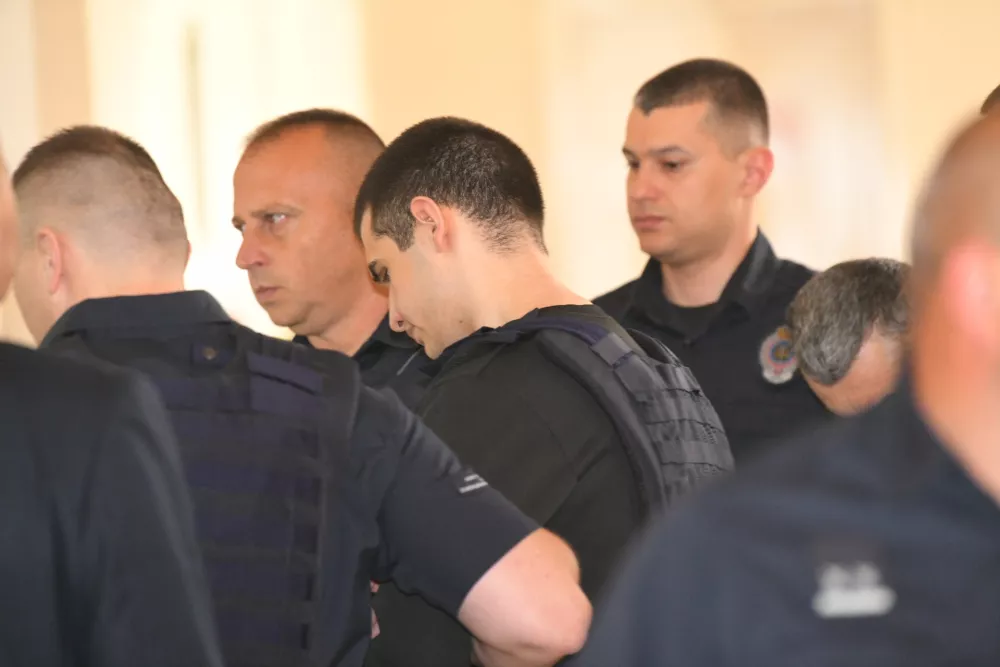 23, May, 2024, Smederevo -In the High Court in Smederevo, preparations for the trial of Uros Blazic, accused of the massacre in the villages of Malo Orase and Dubona, began. Uros Blazic. Photo: R.Z./ATAImages23, maj, 2024, Smederevo - U Visem sudu u Smederevu je pocelo pripremno rociste pred pocetak sudjenja Urosu Blazicu, optuzenom za masakr u selima Malo Orase i Dubona. Photo: R.Z./ATAImages Photo: R.Z./ATAImages/PIXSELL