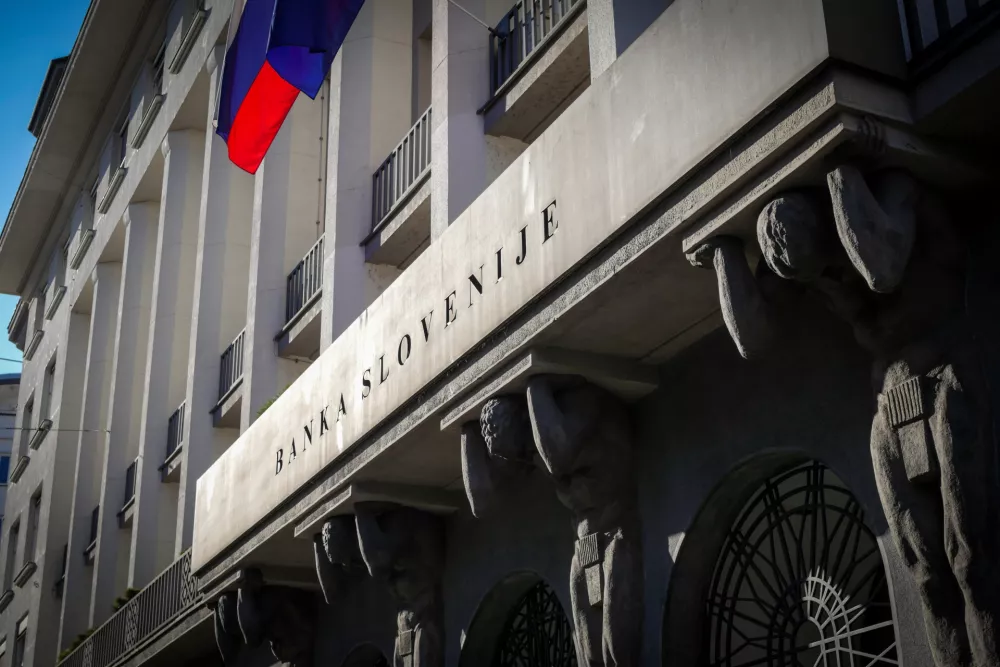 Nad dogajanjem v bankah bedi Banka Slovenije. / Foto: Mateja Benec/STA