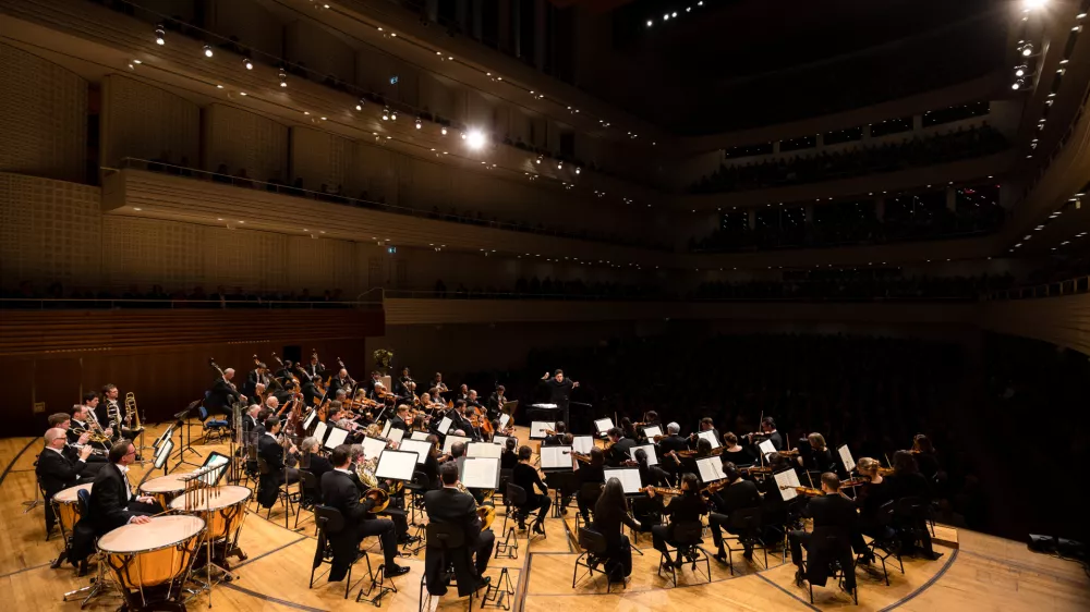 Luzernski simfonični orkester je v Ljubljani nastopil v okviru Zlatega abonmaja. Foto: Philipp Schmidli