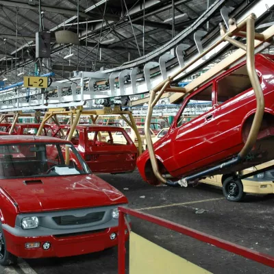 Junija 2008 so proizvodne trakove v Kragujevcu zapustili zadnji primerki Zastavinega yuga. / Foto: AP