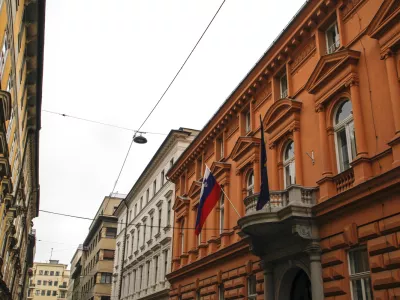 - Ustavno sodišče Republike Slovenije, Beethovnova ulica 10, stavba     //FOTO: Jaka Gasar