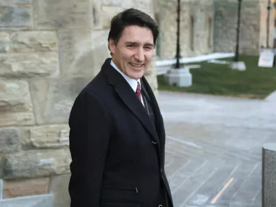 Canada's Prime Minister Justin Trudeau leaves Parliament Hill after a cabinet meeting in Ottawa, Ontario, Canada, December 20, 2024. REUTERS/Patrick Doyle