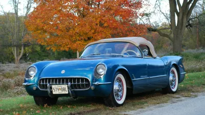 DD57CP 1953 Corvette blue