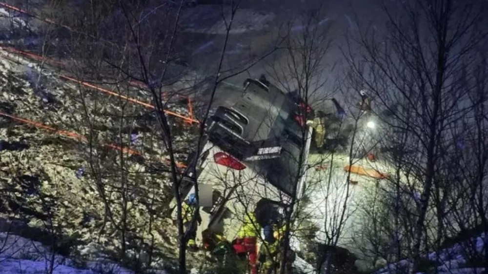 Norveška prometna nesreča avtobus