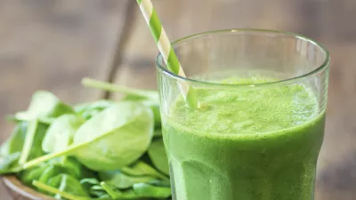 ﻿Spinach smoothie, zeleni smuti, špinača