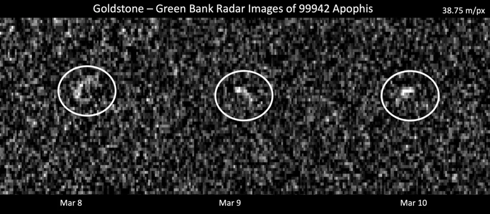 Z radarskimi posnetki so potrdili gibanje.  / Foto: Nasa