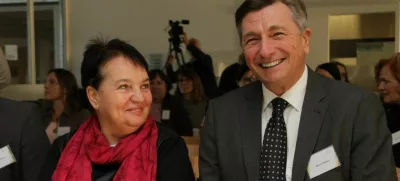 vida petrovčič borut Pahor / Foto: Alenka Žavbi