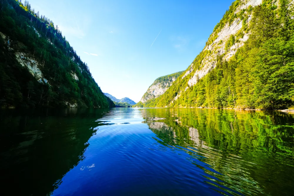 Jezero Toplitz v Avstriji / Foto: Istock