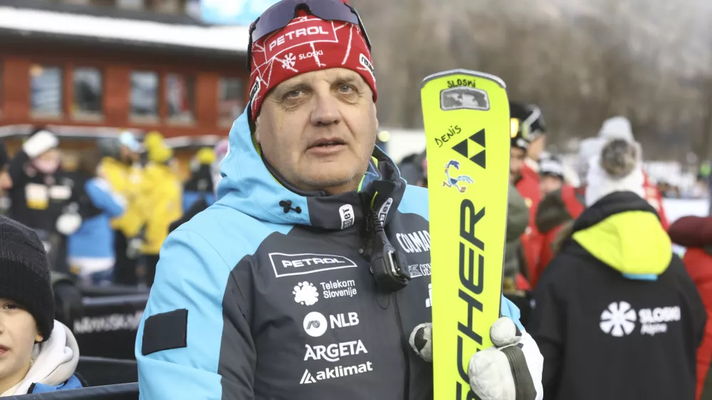 Denis Šteharnik05.01.2025 - FIS Svetovni pokal v alpskem smučanju za ženske Kranjska Gora 2025 - smučanje - slalom - FOTO: LUKA CJUHA