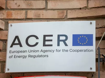 tabla agencija, Agencija za sodelovanje energetskih regulatorjev, Acer