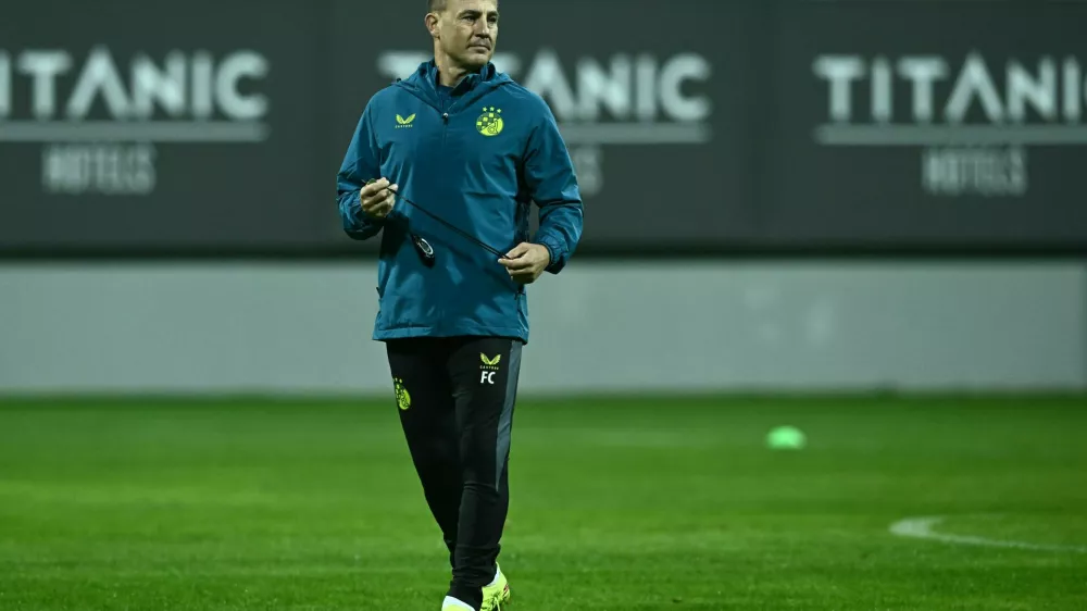 06.01.2025., Belek, Turska - Trening GNK Dinamo na priprema u Turskoj. Trener Dinama Fabio Cannavaro. Photo: Marko Lukunic/PIXSELL