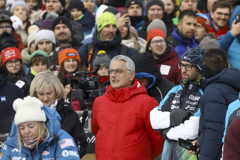 Matjaž Han05.01.2025 - FIS Svetovni pokal v alpskem smučanju za ženske Kranjska Gora 2025 - smučanje - slalom - FOTO: LUKA CJUHA