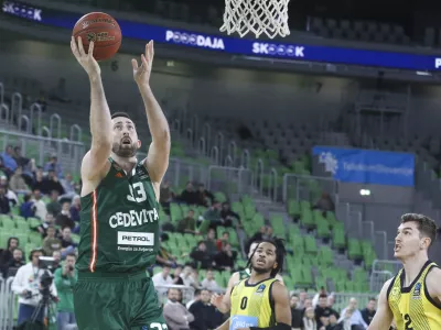 Danilo Tasić08.01.2025 - Košarka - evropski pokal - Cedevita Olimpija - ArisFOTO: LUKA CJUHA