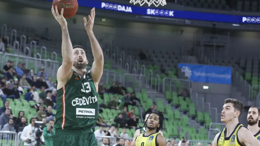 Danilo Tasić08.01.2025 - Košarka - evropski pokal - Cedevita Olimpija - ArisFOTO: LUKA CJUHA