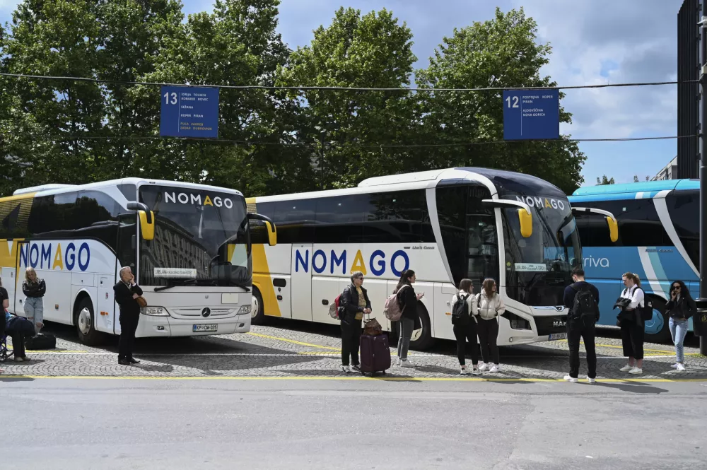 V zadnjih nadzorih Arrive in Nomaga so ugotovili odstopanja od voznih redov zaradi zamud, pri Nomagu pa tudi slabo obveščanje voznikov o odhodih. Foto: Nik Erik Neubauer