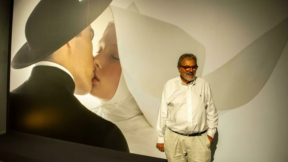 2JE00XR 23 June 2022 Milan, Palazzo Reale, Oliviero Toscani. Photographer profession, exhibition of his photographic works never dedicated in Italy to the gre