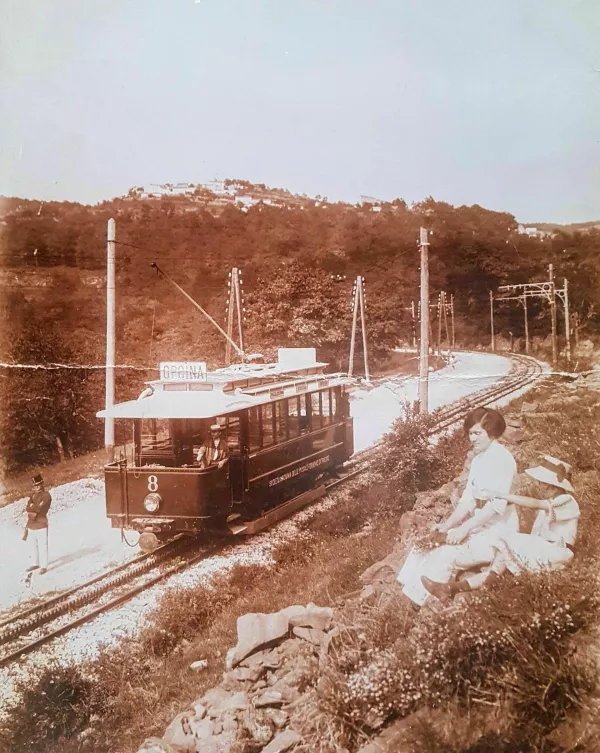 opčine tramvaj arhiv društvo Tabor / Foto: Razstava O Tramvaju Društva Tabor Opčine