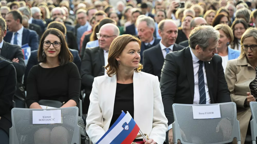 Tanja Fajon- 09.05.2024 - Državna proslava ob 20. obletnici vstopa Slovenije v EU, Nova Gorica. 