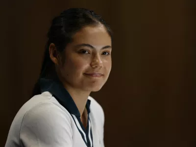 Tennis - Australian Open - Press Conference - Melbourne Park, Melbourne, Australia - January 10, 2025 Britain's Emma Raducanu during a press conference ahead of the Australian Open REUTERS/Francis Mascarenhas