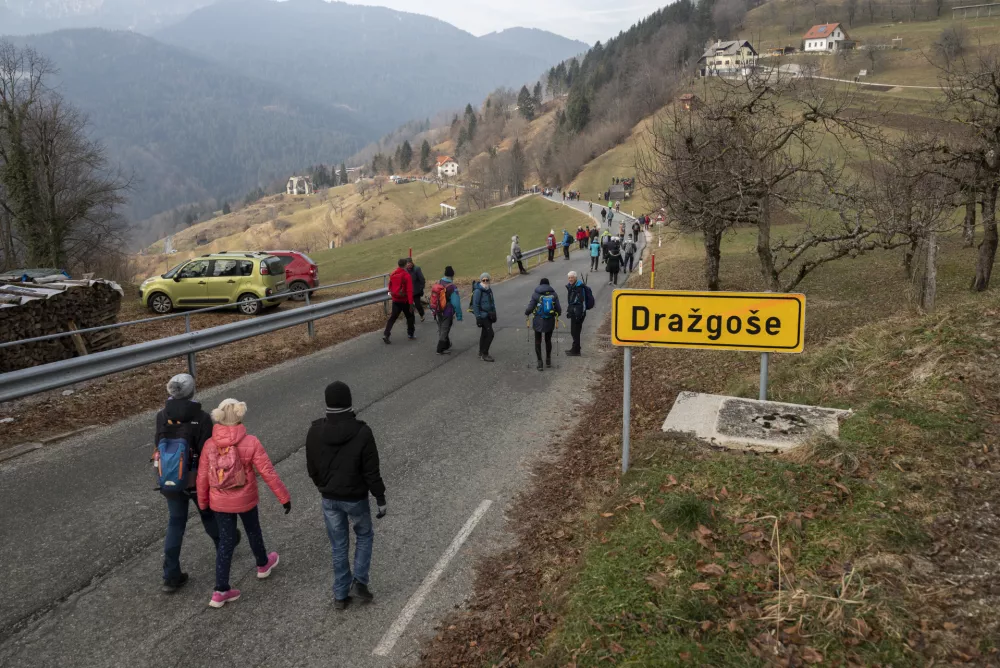 - 14.01.2024 - Dražgoše 2024 - osrednja slovesnost Po stezah partizanske Jelovice v spomin na 82. obletnico Dražgoške bitke, //FOTO: Nik Erik Neubauer