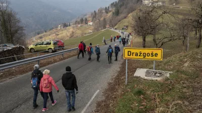 - 14.01.2024 - Dražgoše 2024 - osrednja slovesnost Po stezah partizanske Jelovice v spomin na 82. obletnico Dražgoške bitke, //FOTO: Nik Erik Neubauer