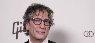 FILE - Neil Gaiman arrives at the Art of Elysium Heaven Gala on Jan. 6, 2024, at The Wiltern Theater in Los Angeles. (Photo by Jordan Strauss/Invision/AP, File)