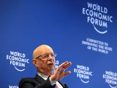 ﻿World Economic Forum (WEF) Executive Chairman and founder Klaus Schwab attends a news conference in Cologny, near Geneva, Switzerland January 10, 2017. REUTERS/Pierre Albouy