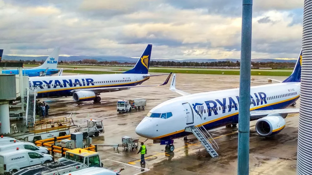 Ryanair. Simbolična fotografija.