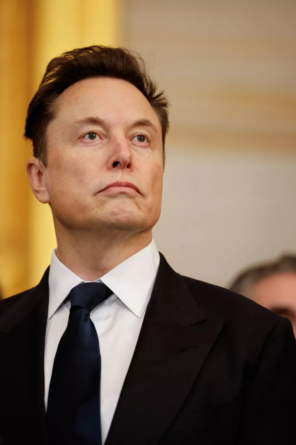 WASHINGTON, DC - JANUARY 20: Tesla and SpaceX CEO Elon Musk attends the inauguration of U.S. President-elect Donald Trump in the Rotunda of the U.S. Capitol on January 20, 2025 in Washington, DC. Donald Trump takes office for his second term as the 47th president of the United States.  Chip Somodevilla/Pool via REUTERS