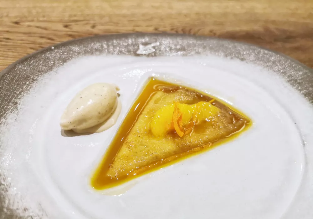 Crepes Suzette, Die Weinbank