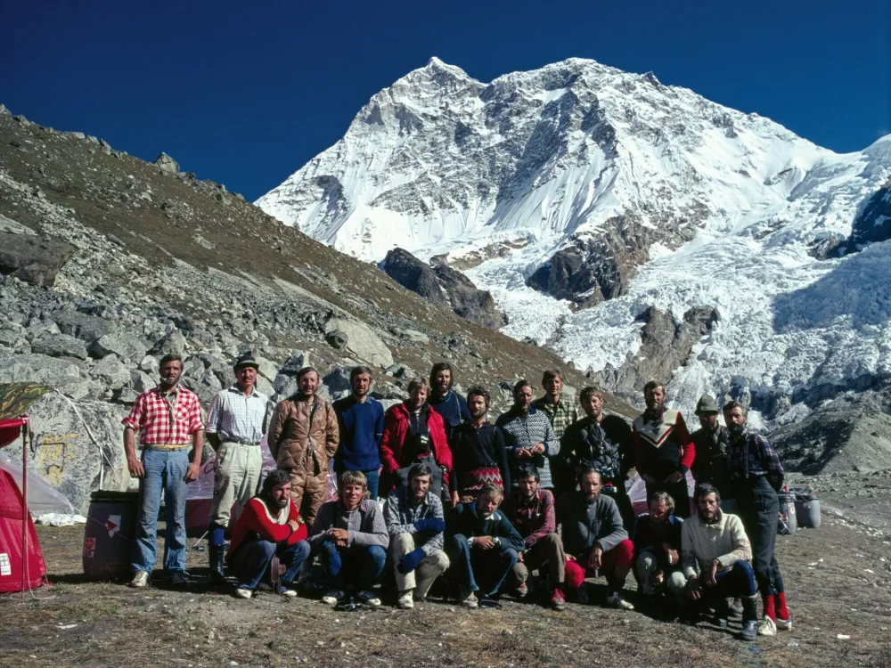 Mojstranške veverice in Makalu / Foto: Slovenski Planinski Muzej